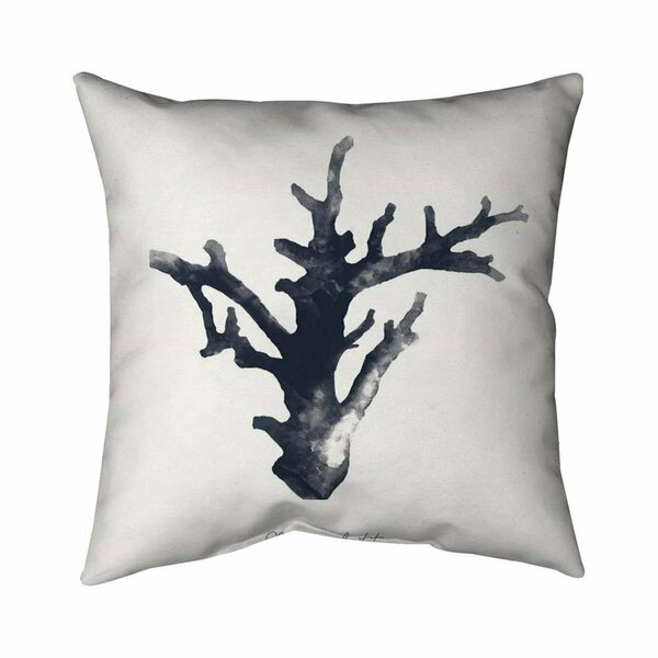 Begin Home Decor 26 x 26 in. Montipora Digitata-Double Sided Print Indoor Pillow 5541-2626-CO54-1